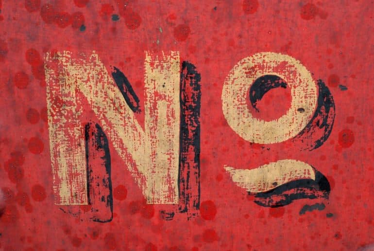 How to say NO (and feel good about it)
